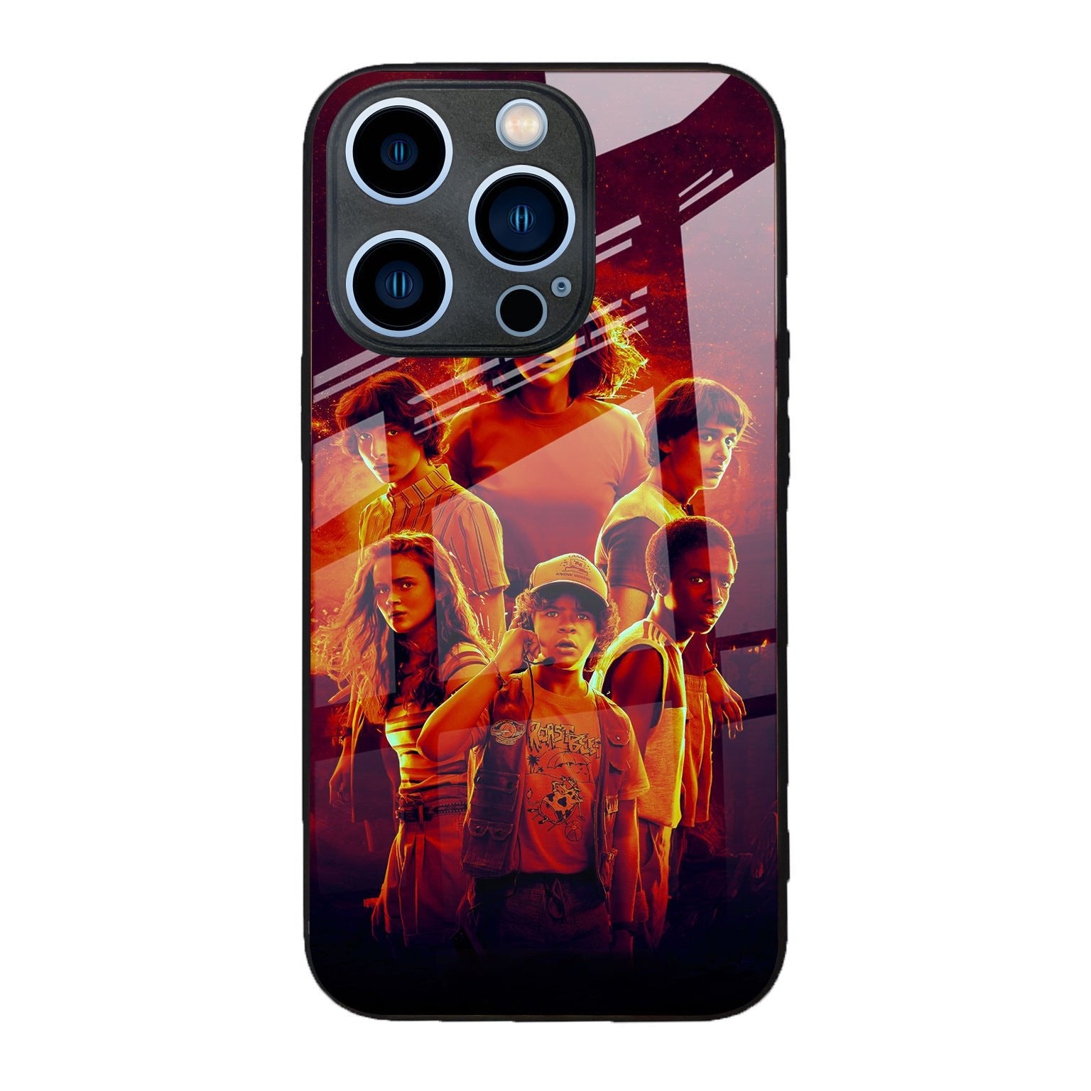Coque iPhone Stranger Things en Verre Premium – Protection Élégante & Design Unique - Shopbyshopima